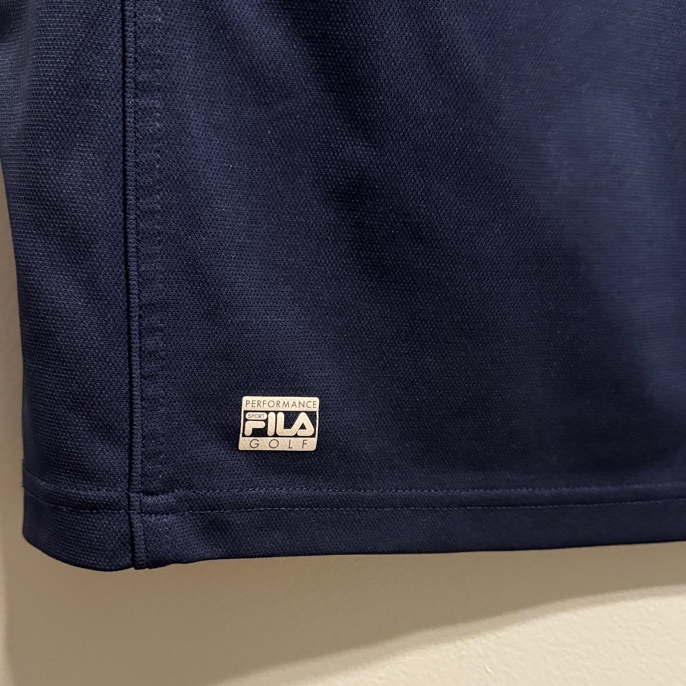 Fila Men's Dark Blue Polo Golf Shirt - Picture 3 of 3